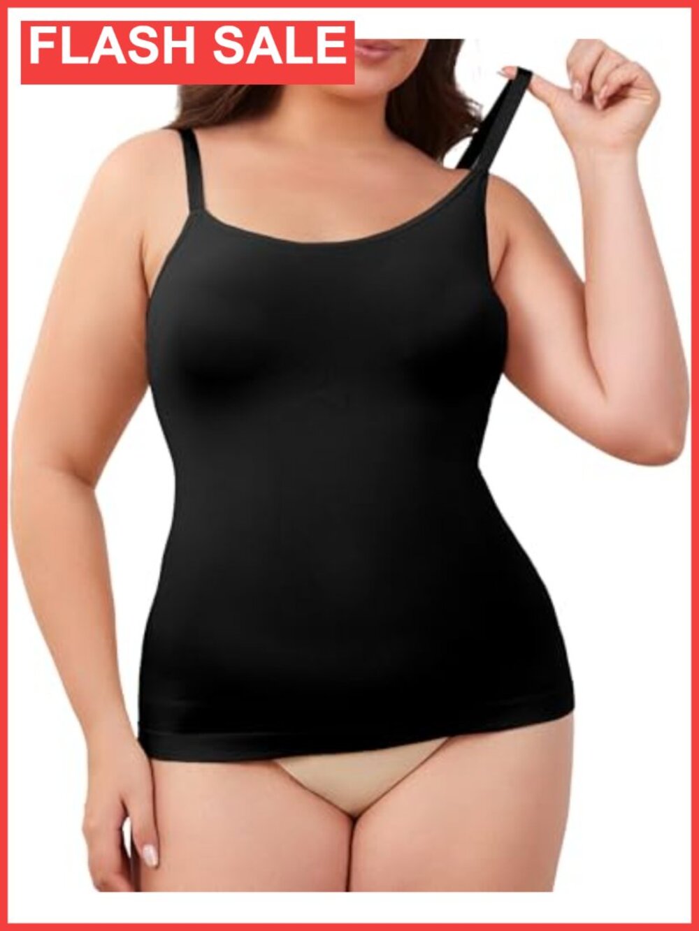 Shapewear Tank Top Tummy Control Seamless Camisole Slimming Cami